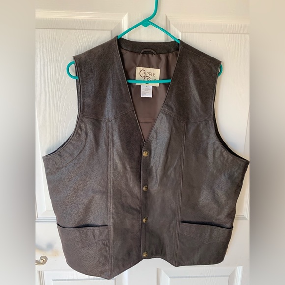 Cripple Creek Jackets & Coats Cripple Creek Geniune Leather Country